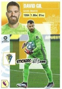 Sticker David Gil (3) - Liga Spagnola 2020-2021 - Colecciones ESTE