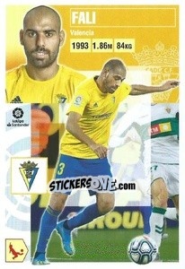 Sticker Fali (6) - Liga Spagnola 2020-2021 - Colecciones ESTE
