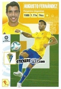 Sticker Augusto Fernández (14) - Liga Spagnola 2020-2021 - Colecciones ESTE