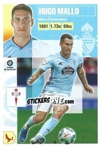 Sticker Hugo Mallo (4) - Liga Spagnola 2020-2021 - Colecciones ESTE
