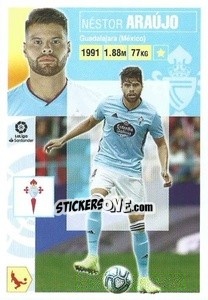Sticker Araujo (7) - Liga Spagnola 2020-2021 n. 198 - Colecciones ESTE