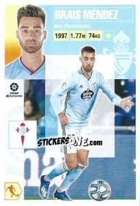 Sticker Brais Méndez (10) - Liga Spagnola 2020-2021 n. 201 - Colecciones ESTE