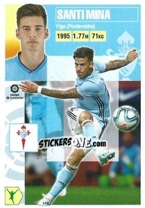 Figurina Santi Mina (16) - Liga Spagnola 2020-2021 - Colecciones ESTE