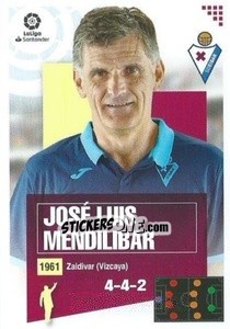 Figurina Entrenador - José Luis Mendilibar (1) - Liga Spagnola 2020-2021 - Colecciones ESTE