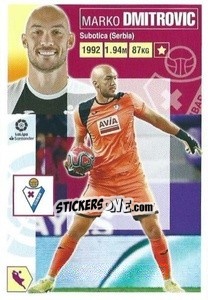 Sticker Dmitrovic (2) - Liga Spagnola 2020-2021 - Colecciones ESTE