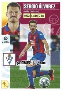 Sticker Sergio Álvarez (11) - Liga Spagnola 2020-2021 - Colecciones ESTE