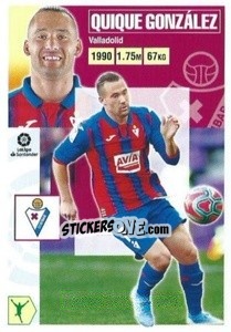 Sticker Quique González (17) - Liga Spagnola 2020-2021 - Colecciones ESTE