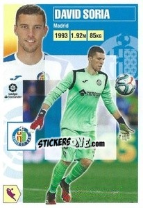 Sticker David Soria (2) - Liga Spagnola 2020-2021 - Colecciones ESTE