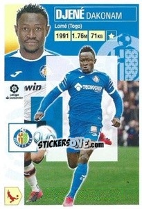 Sticker Djené (7) - Liga Spagnola 2020-2021 - Colecciones ESTE