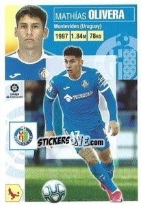 Sticker Olivera (8) - Liga Spagnola 2020-2021 n. 258 - Colecciones ESTE