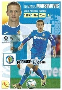 Sticker Maksimovic (13) - Liga Spagnola 2020-2021 n. 263 - Colecciones ESTE