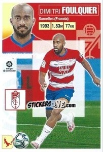Sticker Foulquier (9) - Liga Spagnola 2020-2021 - Colecciones ESTE