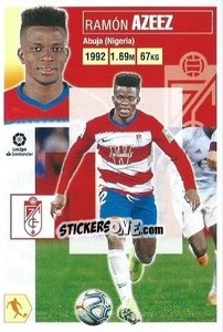 Sticker Azeez (10) - Liga Spagnola 2020-2021 - Colecciones ESTE