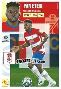 Sticker Yan Eteki (12B) - Liga Spagnola 2020-2021 - Colecciones ESTE