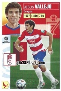 Sticker Jesús Vallejo (5BIS) - Liga Spagnola 2020-2021 - Colecciones ESTE