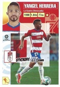 Cromo Yangel Herrera (10BIS) - Liga Spagnola 2020-2021 - Colecciones ESTE