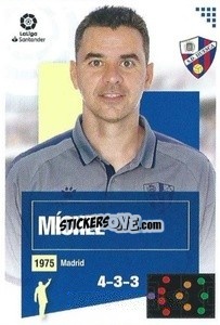 Sticker Entrenador - Míchel (1) - Liga Spagnola 2020-2021 - Colecciones ESTE