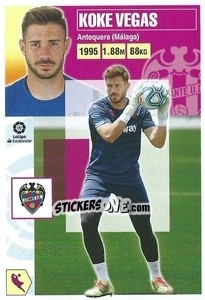 Sticker Koke Vegas (3) - Liga Spagnola 2020-2021 - Colecciones ESTE