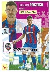 Sticker Postigo (6) - Liga Spagnola 2020-2021 - Colecciones ESTE