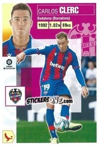 Sticker Clerc (9) - Liga Spagnola 2020-2021 - Colecciones ESTE