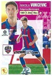 Sticker Vukcevic (10) - Liga Spagnola 2020-2021 - Colecciones ESTE