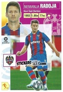 Sticker Radoja (13) - Liga Spagnola 2020-2021 - Colecciones ESTE