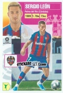 Sticker Sergio León (15B) - Liga Spagnola 2020-2021 - Colecciones ESTE
