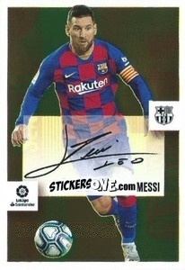 Sticker MESSI (16) - Liga Spagnola 2020-2021 n. 626 - Colecciones ESTE
