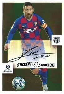 Figurina MESSI (16) - Liga Spagnola 2020-2021 - Colecciones ESTE