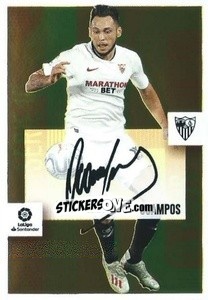Cromo OCAMPOS (18) - Liga Spagnola 2020-2021 n. 628 - Colecciones ESTE