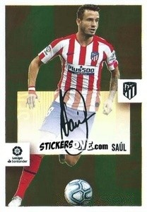 Sticker SAÚL (21) - Liga Spagnola 2020-2021 - Colecciones ESTE