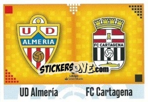 Sticker Escudos LaLiga SmartBank- Almería / Cartagena (2) - Liga Spagnola 2020-2021 - Colecciones ESTE