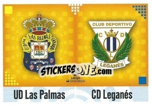 Sticker Escudos LaLiga SmartBank - Las Palmas / Leganés (5)