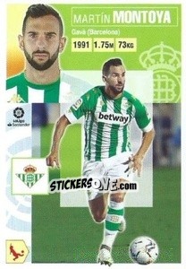 Cromo Martín Montoya (7) (Real Betis) - Liga Spagnola 2020-2021 - Colecciones ESTE