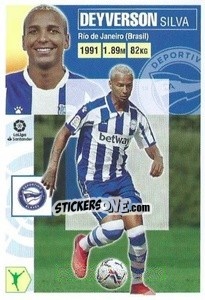 Sticker Deyverson (9) (Deportivo Alavés)