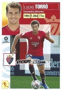 Cromo Lucas Torró (11) (Real Sociedad) - Liga Spagnola 2020-2021 - Colecciones ESTE