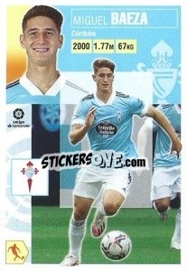 Sticker Miguel Baeza (17) (Celta De Vigo) - Liga Spagnola 2020-2021 - Colecciones ESTE