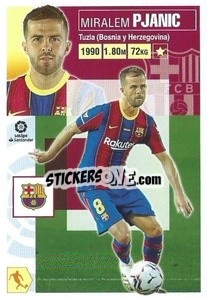 Sticker Pjanic (24) (Fc Barcelona) - Liga Spagnola 2020-2021 n. 684 - Colecciones ESTE