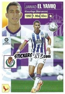 Figurina El Yamiq (31) (Real Valladolid Cf) - Liga Spagnola 2020-2021 - Colecciones ESTE