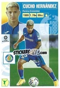 Sticker Cucho Hernández (32) (Getade Cf) - Liga Spagnola 2020-2021 - Colecciones ESTE