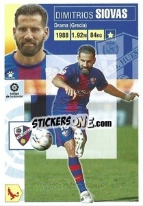 Figurina Siovas (37) (Sd Huesca) - Liga Spagnola 2020-2021 - Colecciones ESTE