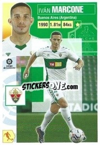 Figurina Marcone (39) (Elche Cf) - Liga Spagnola 2020-2021 - Colecciones ESTE