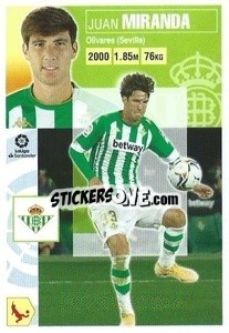 Sticker Miranda (44) (Real Betis)