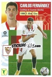 Figurina Carlos Fernández (52) (Sevilla Fc) - Liga Spagnola 2020-2021 - Colecciones ESTE