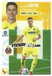 Figurina Foyth (53) (Villarreal Cf) - Liga Spagnola 2020-2021 - Colecciones ESTE