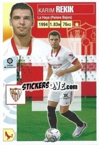 Figurina Rekik (56) (Sevilla Fc) - Liga Spagnola 2020-2021 - Colecciones ESTE