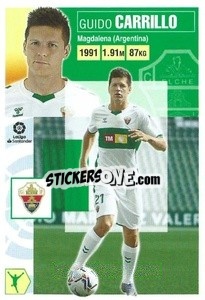 Sticker Carrillo (65) (Elche Cf)