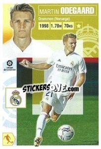 Sticker Odegaard (68) (Real Madrid) - Liga Spagnola 2020-2021 - Colecciones ESTE