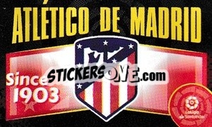 Sticker Escudo Atlético De Madrid - Liga Spagnola 2020-2021 - Colecciones ESTE