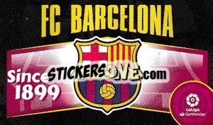 Sticker Escudo Fc Barcelona - Liga Spagnola 2020-2021 - Colecciones ESTE